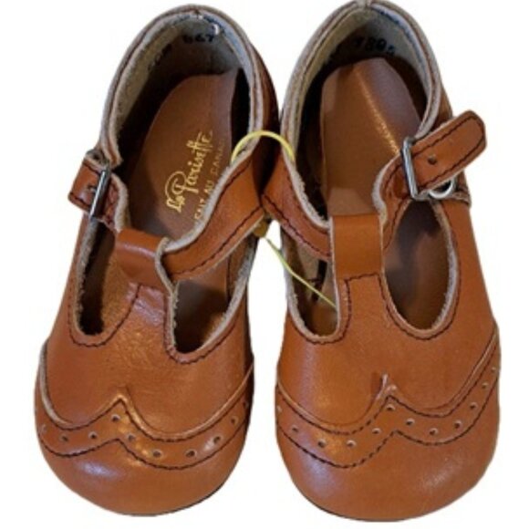 NOS Vtg Toddler Girl's T MaryJane 70s Shoes 7 - Picture 1 of 5